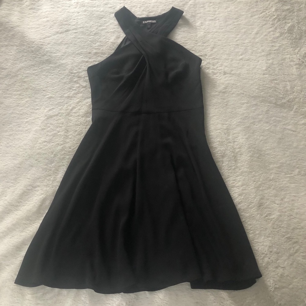 Express Black Mini Dress